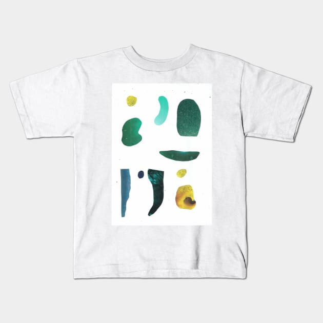 Open Sea Kids T-Shirt by Dusty wave